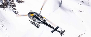 Lyon - Megève: helikopterikuljetus