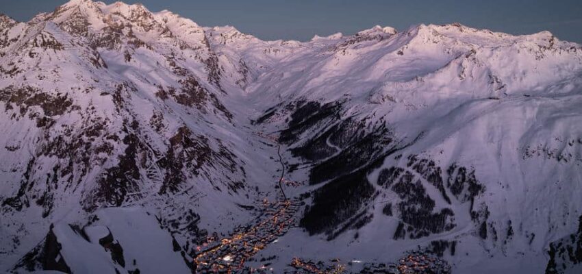 Geneve - Val d'Isère: helikopterikuljetus