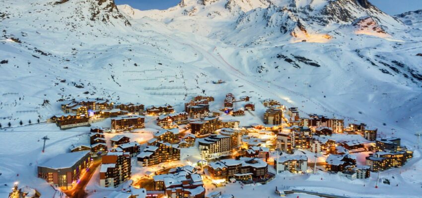 Geneve - Val Thorens: helikopterikuljetus