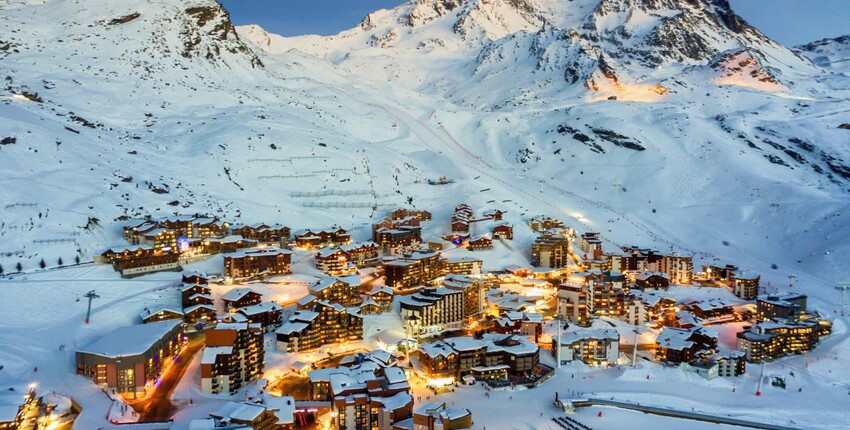 Geneve - Val Thorens: helikopterikuljetus