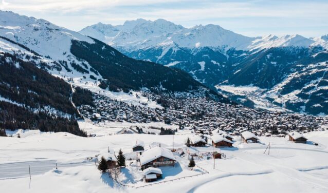 Geneve - Verbier: helikopterikuljetus